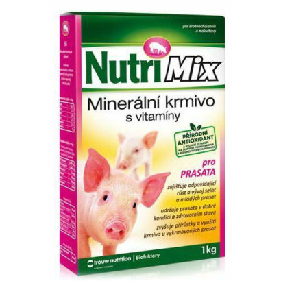 Minerálne krmivo s vitamínmi pre ošípané NutriMix 1 kg