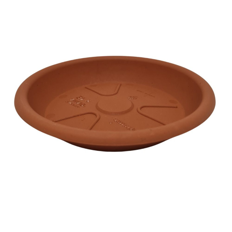 Okrúhla podložka pod kvetináče 45 cm Omnia, terakota