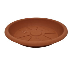 Okrúhla podložka pod kvetináče 50 cm Omnia, terakota