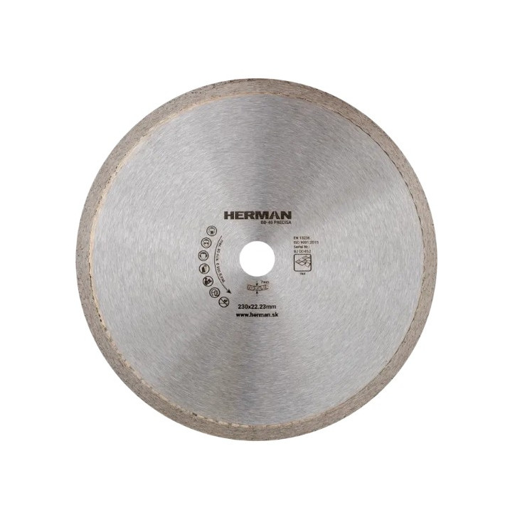 Diamantový kotúč BD-40 Precisa 230 mm
