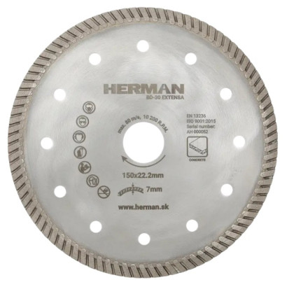 Diamantový kotúč BD-30 Extensa 150 mm