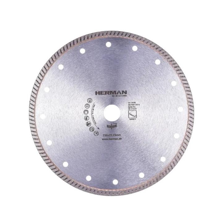Diamantový kotúč BD-30 Extensa 230 mm