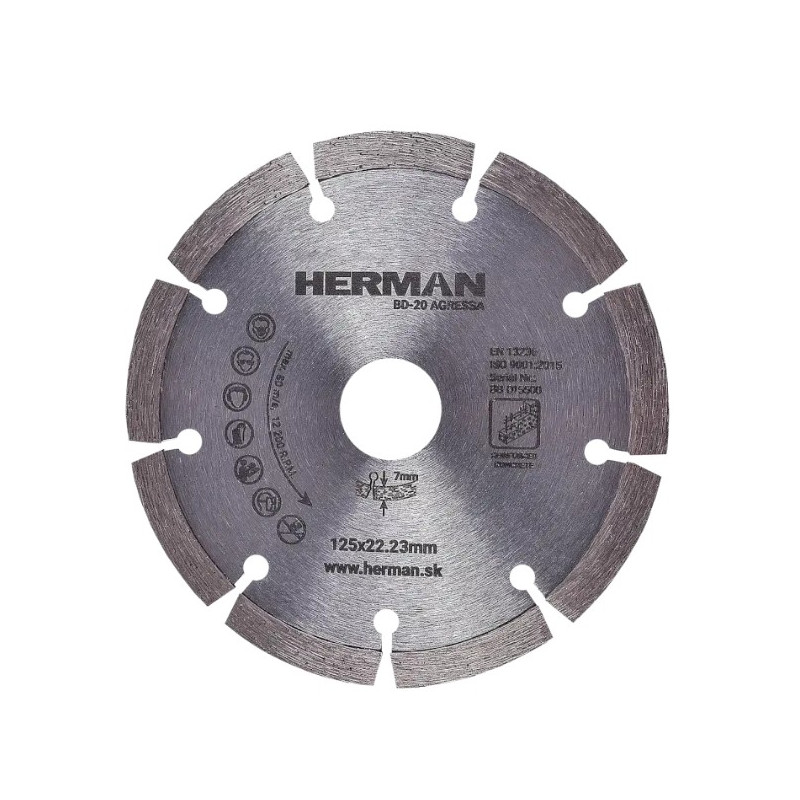 Diamantový kotúč BD-20 Agressa 125 mm