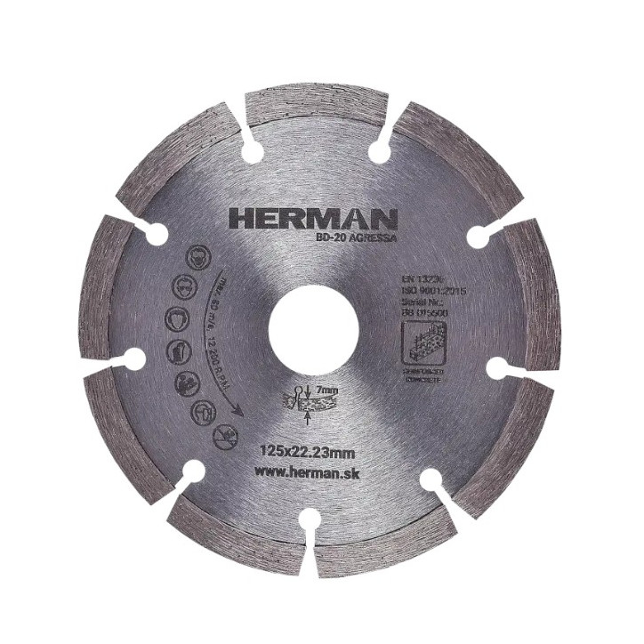 Diamantový kotúč BD-20 Agressa 125 mm