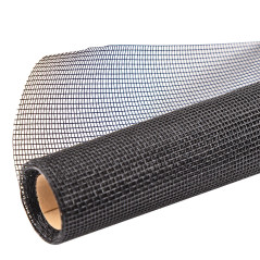 Sklolaminátová sieťka proti hmyzu 100x250 cm, antracitová