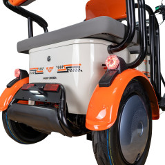 E-trojkolka PILOT 3020A, biela