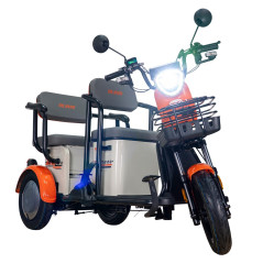 E-trojkolka PILOT 3020A, biela