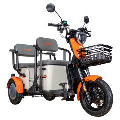 E-trojkolka PILOT 3020A, biela