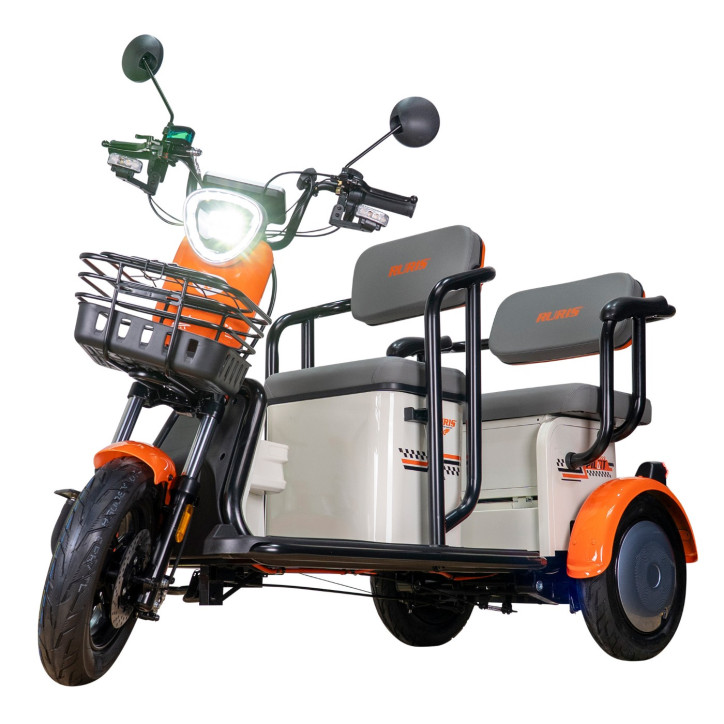 E-trojkolka PILOT 3020A, biela