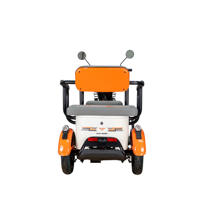 E-trojkolka PILOT 3020A, biela