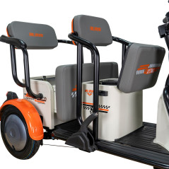E-trojkolka PILOT 3020A, biela