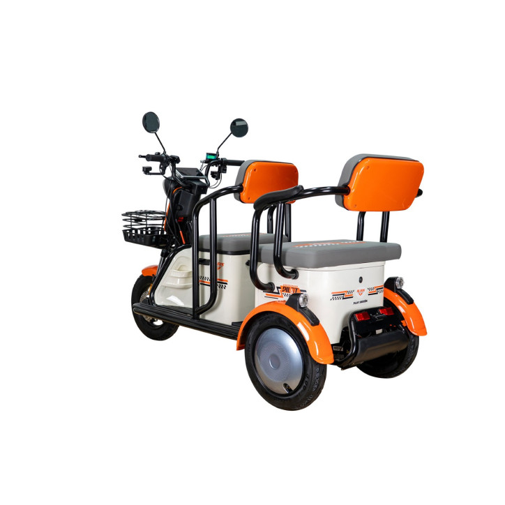 E-trojkolka PILOT 3020A, biela
