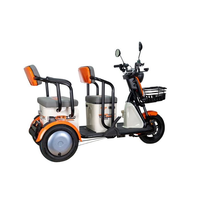 E-trojkolka PILOT 3020A, biela