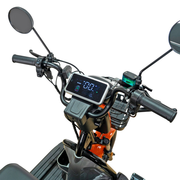 E-trojkolka PILOT 3020G, sivá