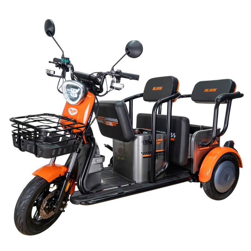 RURIS E-trojkolka PILOT 3020G, sivá