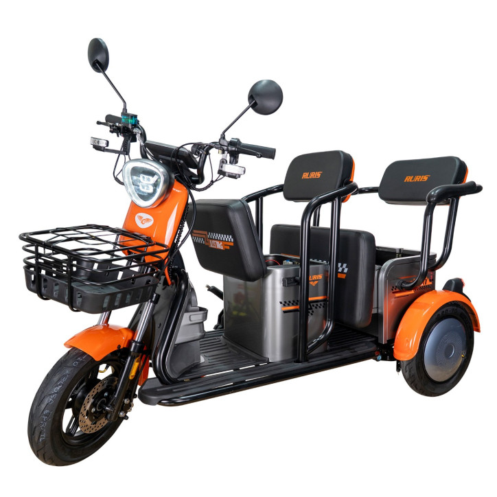 E-trojkolka PILOT 3020G, sivá