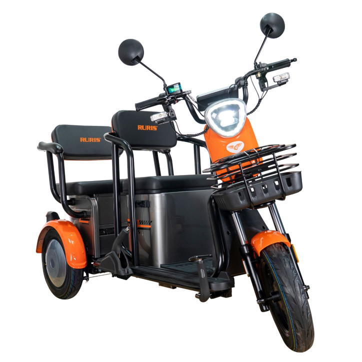 E-trojkolka PILOT 3020G, sivá