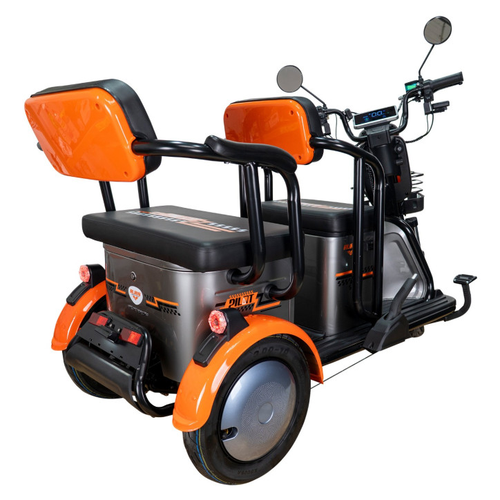 E-trojkolka PILOT 3020G, sivá