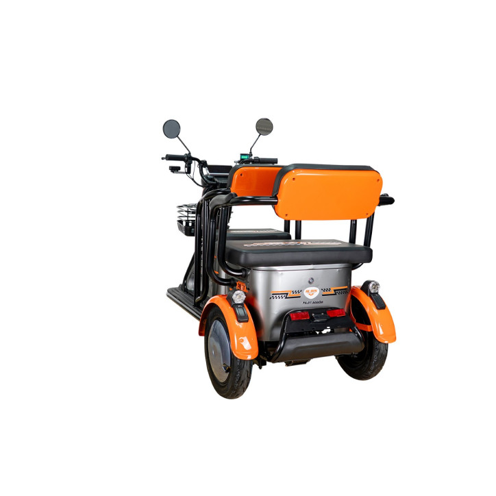 E-trojkolka PILOT 3020G, sivá
