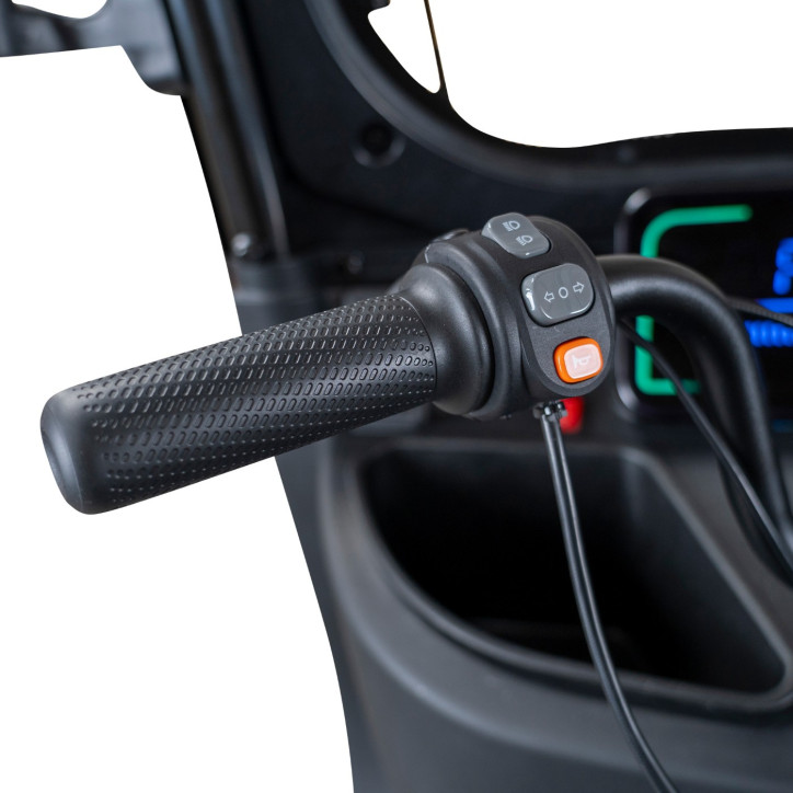 E-trojkolka PILOT 3070G, sivá