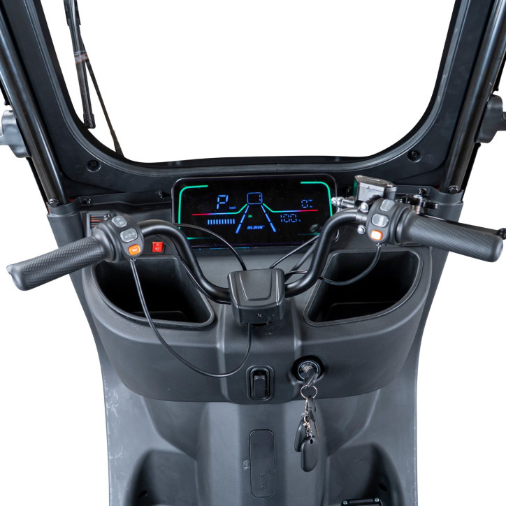 E-trojkolka PILOT 3070G, sivá