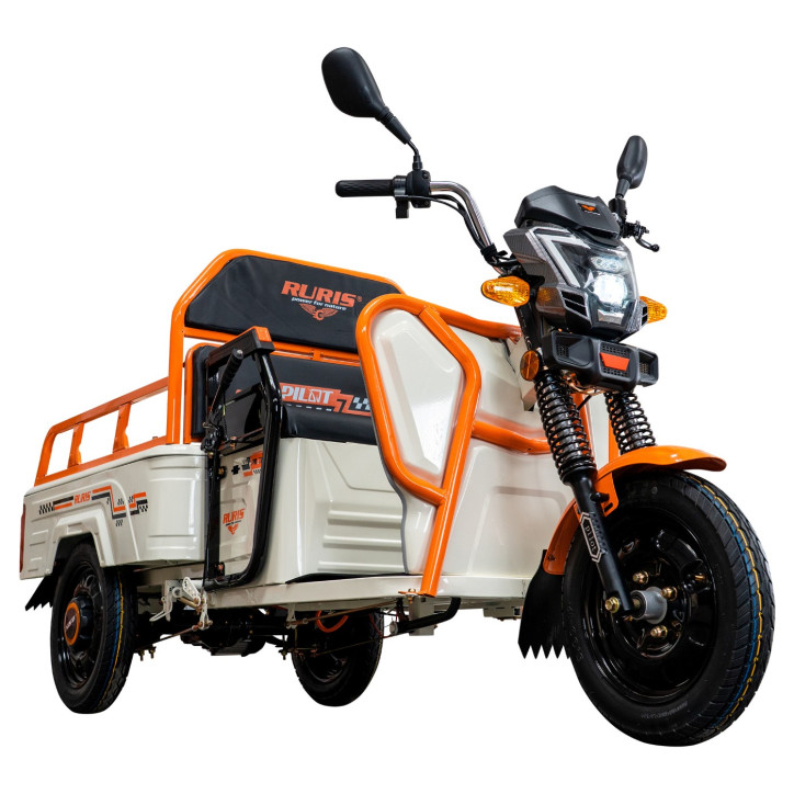 Nákladná e-trojkolka PILOT 3110A, biela