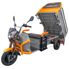 Nákladná e-trojkolka PILOT 3120G, sivá