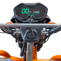 Nákladná e-trojkolka PILOT 3120G, sivá