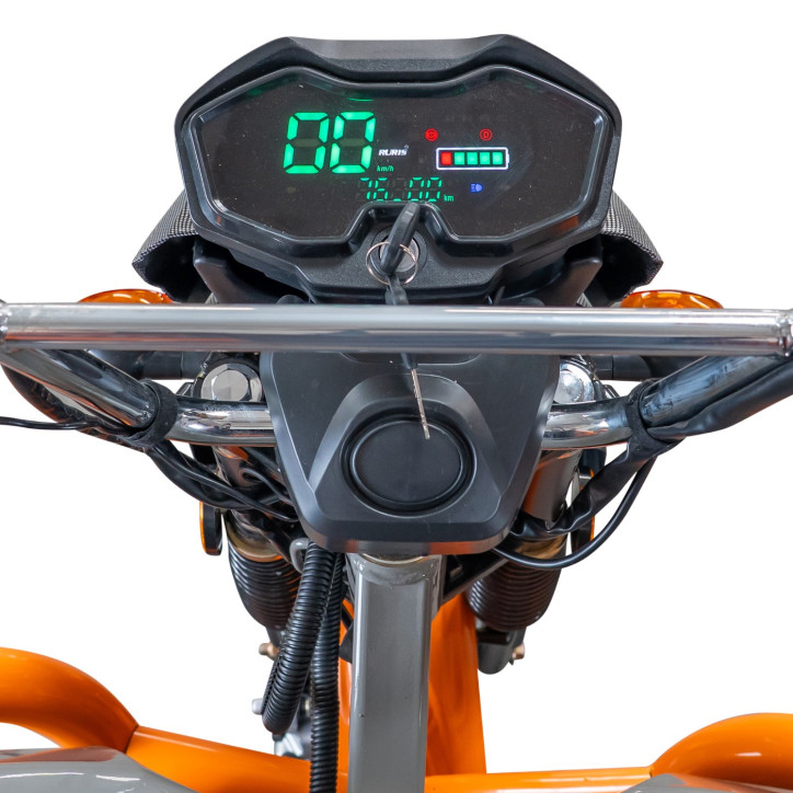 Nákladná e-trojkolka PILOT 3120G, sivá