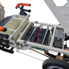 RURIS PILOT 3130A e-trojkolka nákladná biela