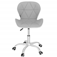 Kancelárska stolička ergonomická SPRINGOS HF0023 sivo-biela