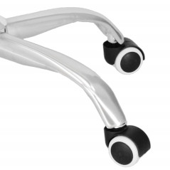 Kancelárska stolička ergonomická SPRINGOS HF0023 sivo-biela