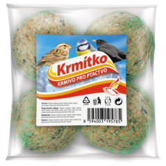 Lojové gule pre vtáčiky 4x 90 g