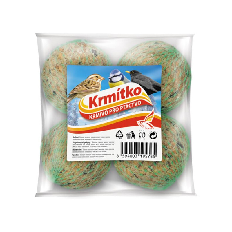 Forestina Lojové gule pre vtáčiky 4x 90 g