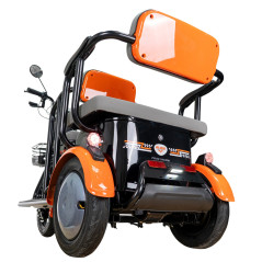 E-trojkolka PILOT 3020N, čierna