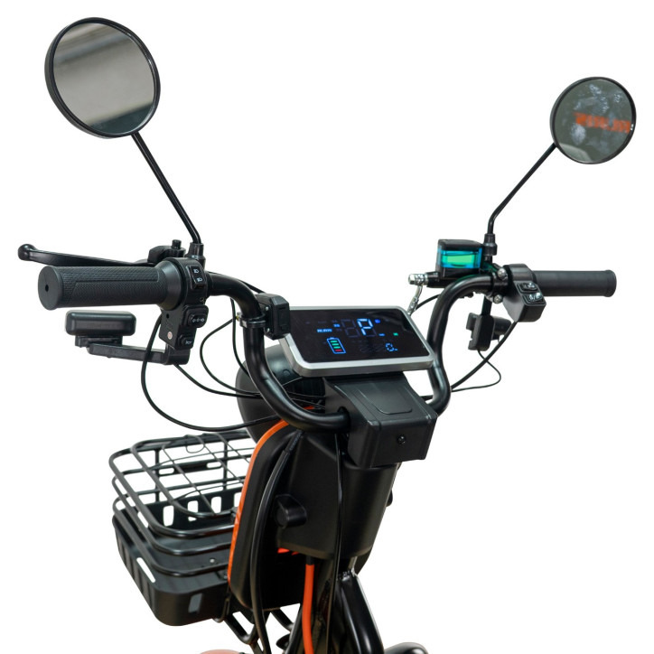 E-trojkolka PILOT 3020N, čierna