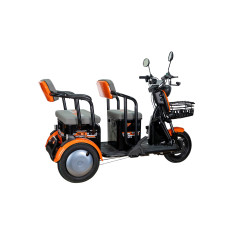 E-trojkolka PILOT 3020N, čierna