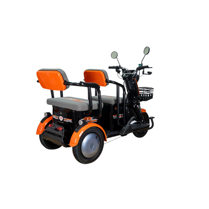 E-trojkolka PILOT 3020N, čierna