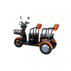 E-trojkolka PILOT 3020N, čierna