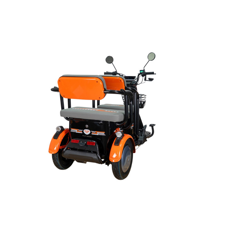 E-trojkolka PILOT 3020N, čierna