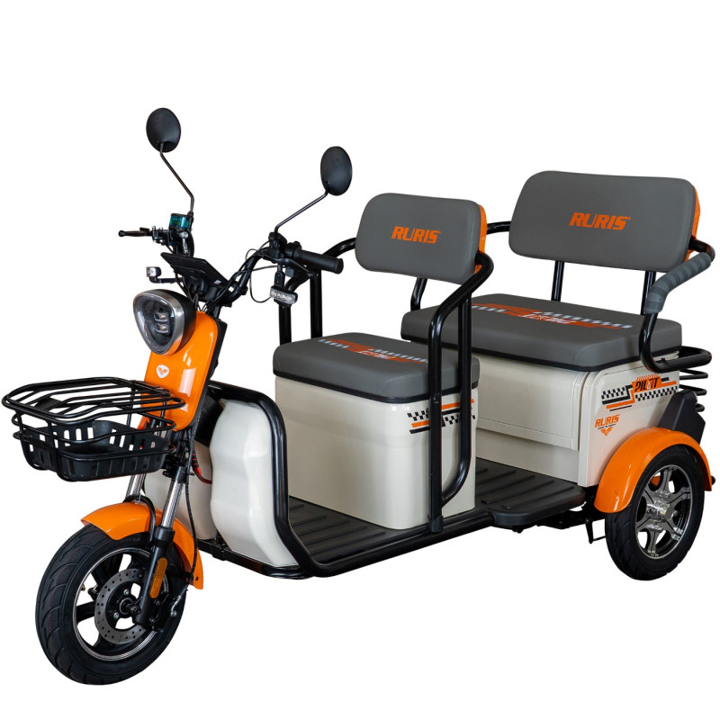 E-trojkolka PILOT 3040A, biela E-trojkolka PILOT 3040A, biela