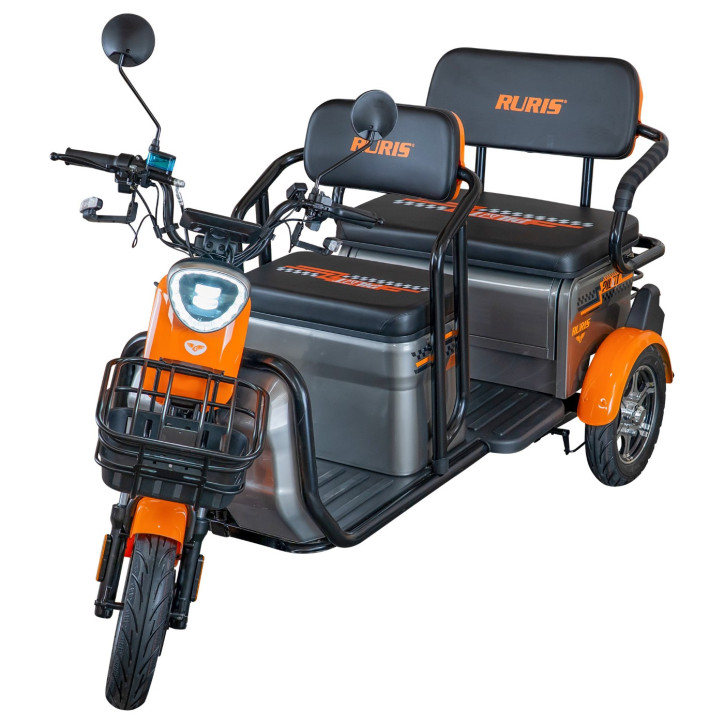 E-trojkolka PILOT 3040G, sivá