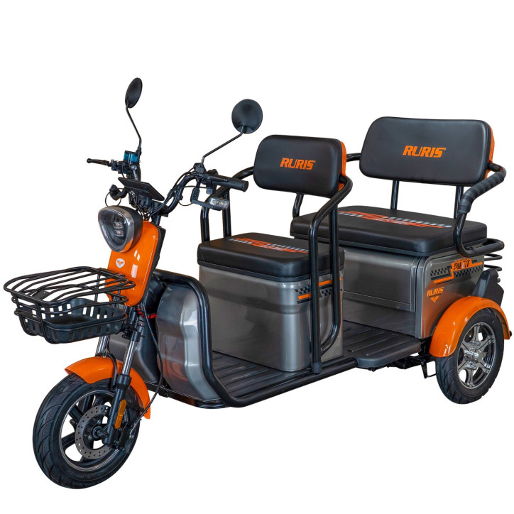 E-trojkolka PILOT 3040G, sivá