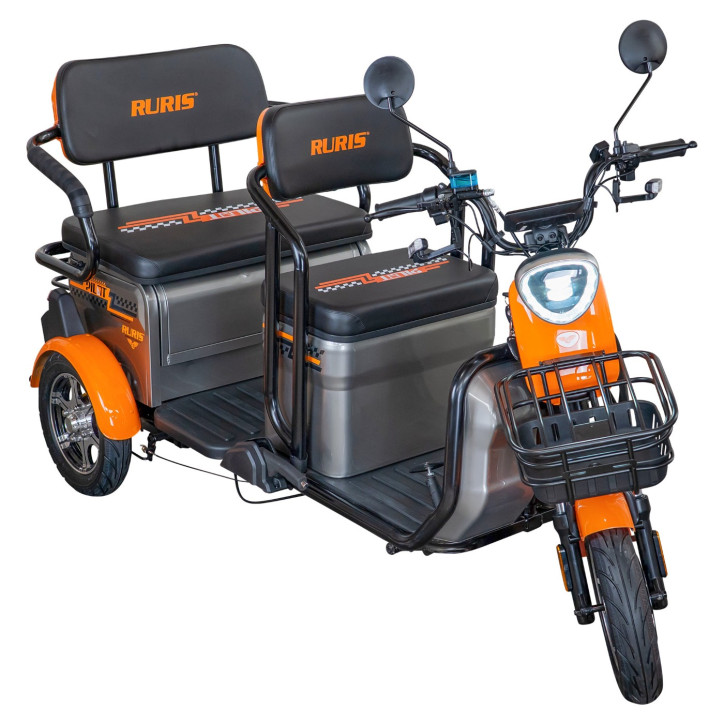 E-trojkolka PILOT 3040G, sivá