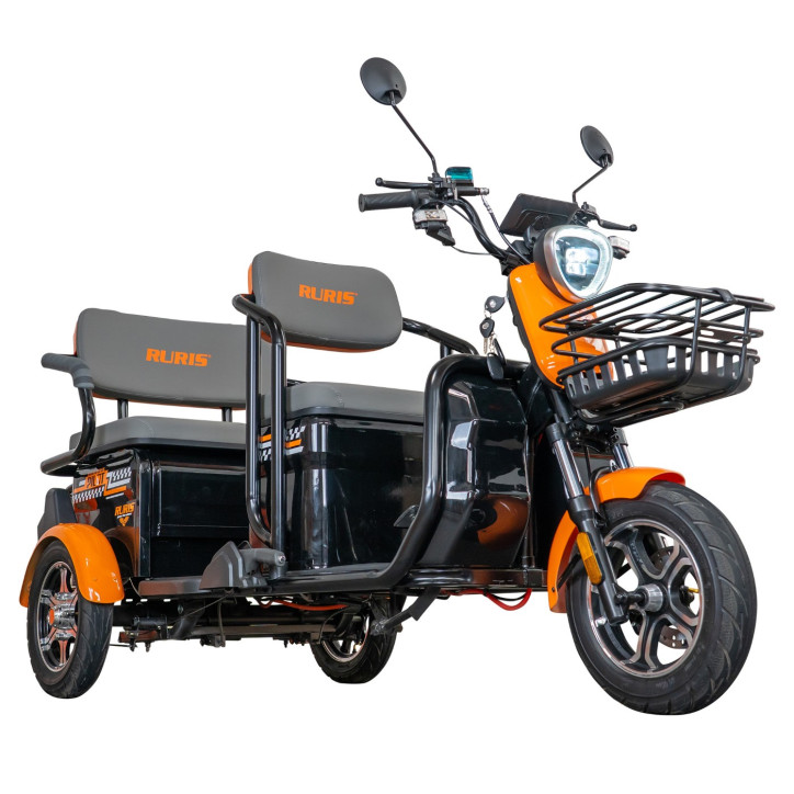 E-trojkolka PILOT 3040N, čierna