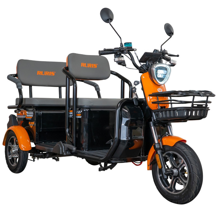E-trojkolka PILOT 3040N, čierna