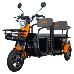 E-trojkolka PILOT 3040N, čierna