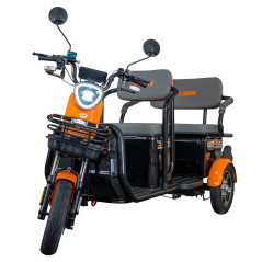 E-trojkolka PILOT 3040N, čierna