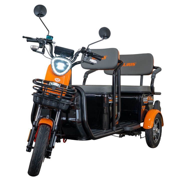 E-trojkolka PILOT 3040N, čierna