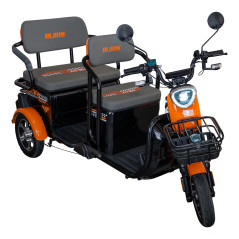 E-trojkolka PILOT 3040N, čierna